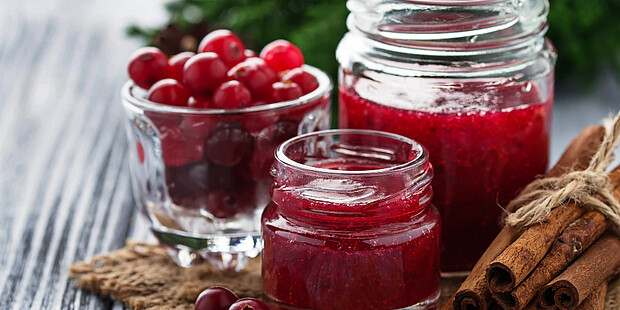 Lingonberry or Cranberry Jam