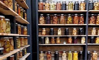 canning shelf